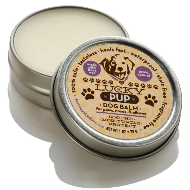 Pet birthday party clothesLucky Pup Dog Balm Slim Tin
