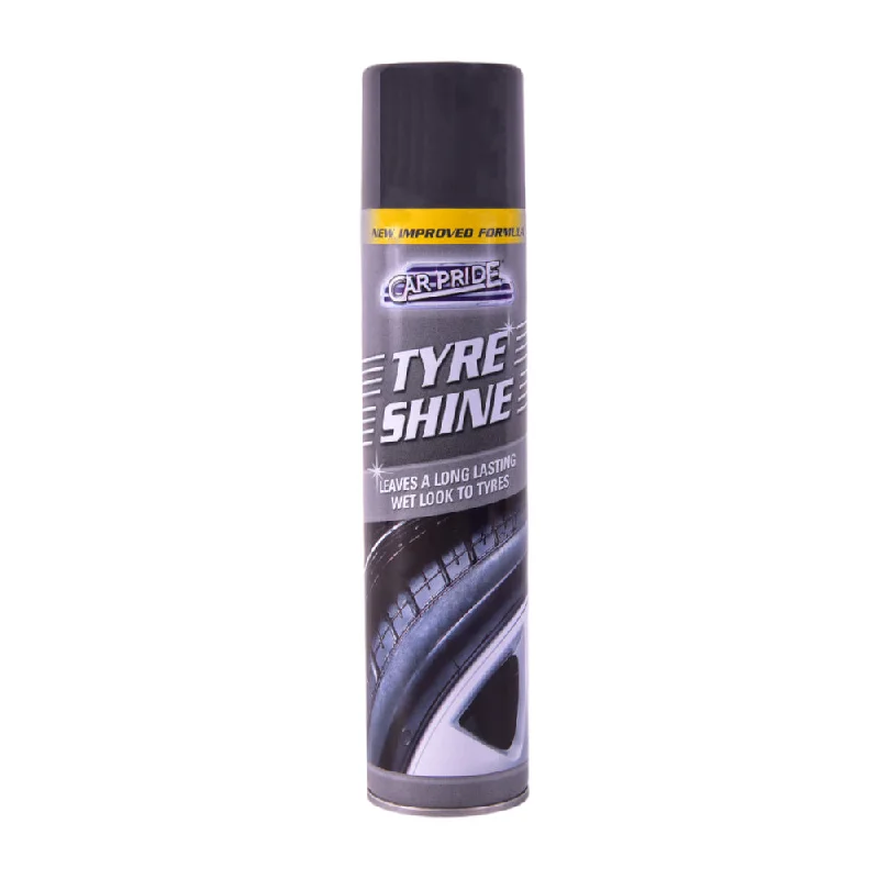 ---CAR PRIDE TYRE SHINE SPRAY 300 ML