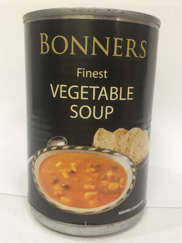 - Dog disposable foam shower gelBonners Finest Vegetable Soup 400g