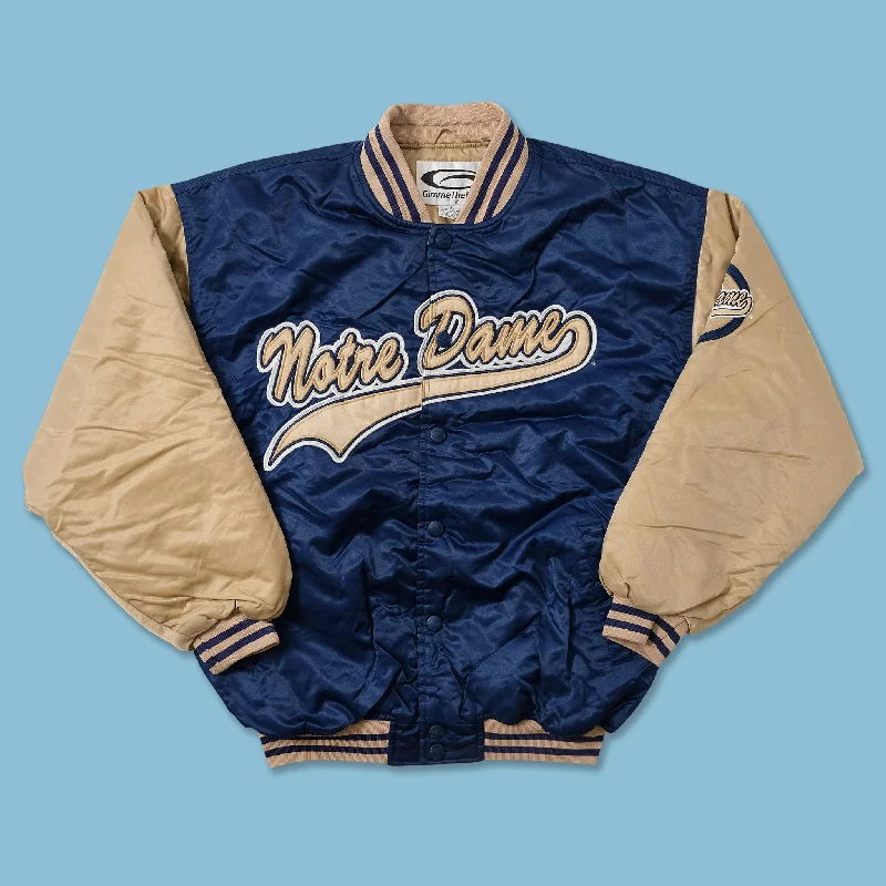 - ​​Pet toys under    yuanVintage Notre Dame Padded Varsity Jacket Large