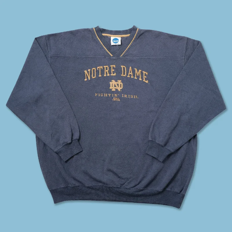 - Postoperative pet anti-licking Elizabethan collarVintage Notre Dame Fighting Irish V-Neck Sweater XXLarge - Postoperative pet anti-licking Elizabethan collarVintage Notre Dame Fighting Irish V-Neck Sweater XXLarge