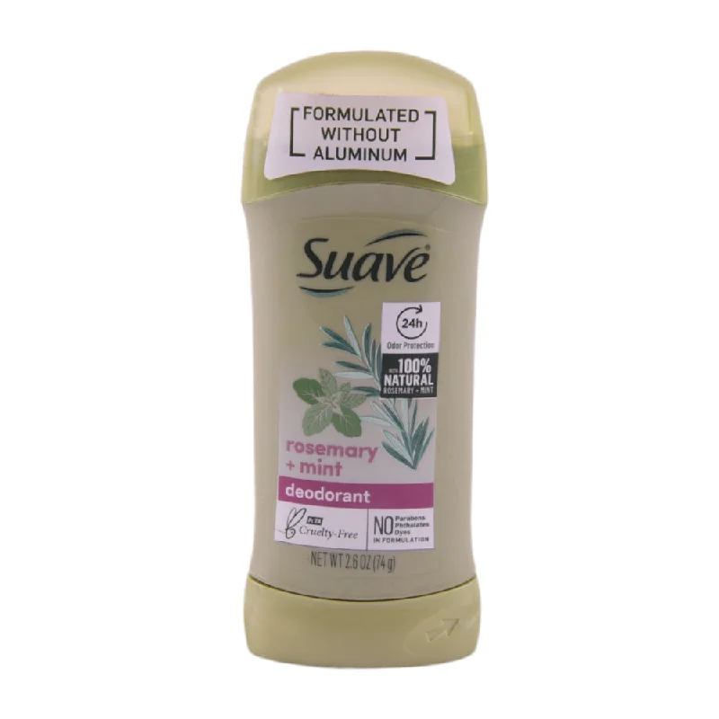 ---SUAVE DEODORANT STICK ROSEMARY MINT 74 GM