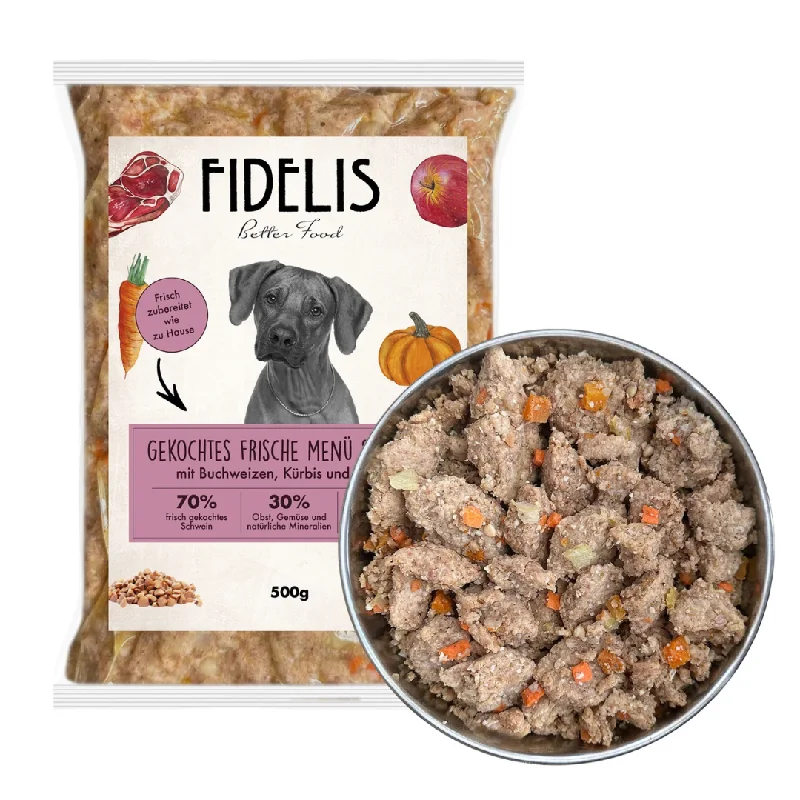 - Cat stress soothing sprayFidelis Cooked Pork Menu