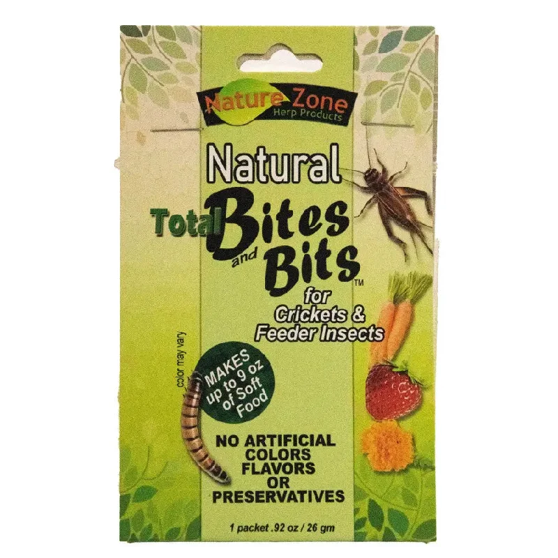 - Pet vitamin complex nutrition tabletsNature Zone Natural Total Bites & Bits for Crickets & Feeder insects