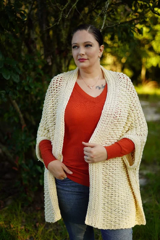 - Pregnant cat delivery room warming boxCrochet Kit - The Forever Cardi
