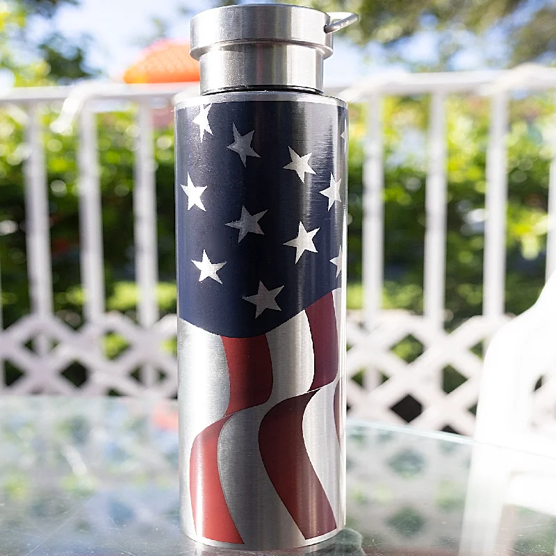 - Teething and chewing toys for puppiesAmerican Flag Stainless Steel Bottle: 24 Ounces