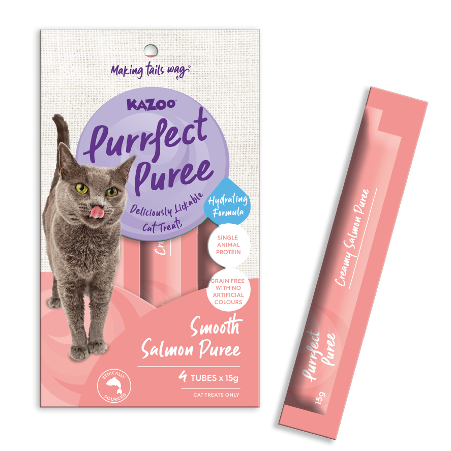 - Pregnant cat delivery room warming boxPurrfect Puree Cat Treat - Salmon