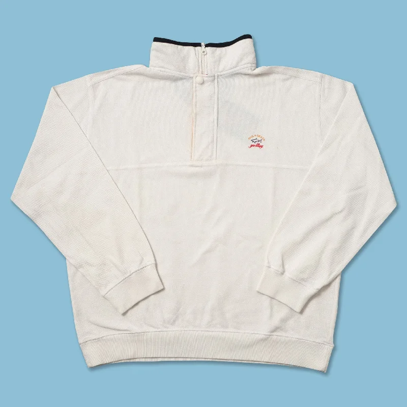 - Parrot climbing and standing wooden frameVintage Paul & Shark Q-Zip Sweater Medium - Parrot climbing and standing wooden frameVintage Paul & Shark Q-Zip Sweater Medium