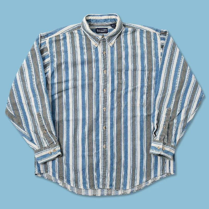- Cat anti-jump window safety netVintage Striped Shirt Large