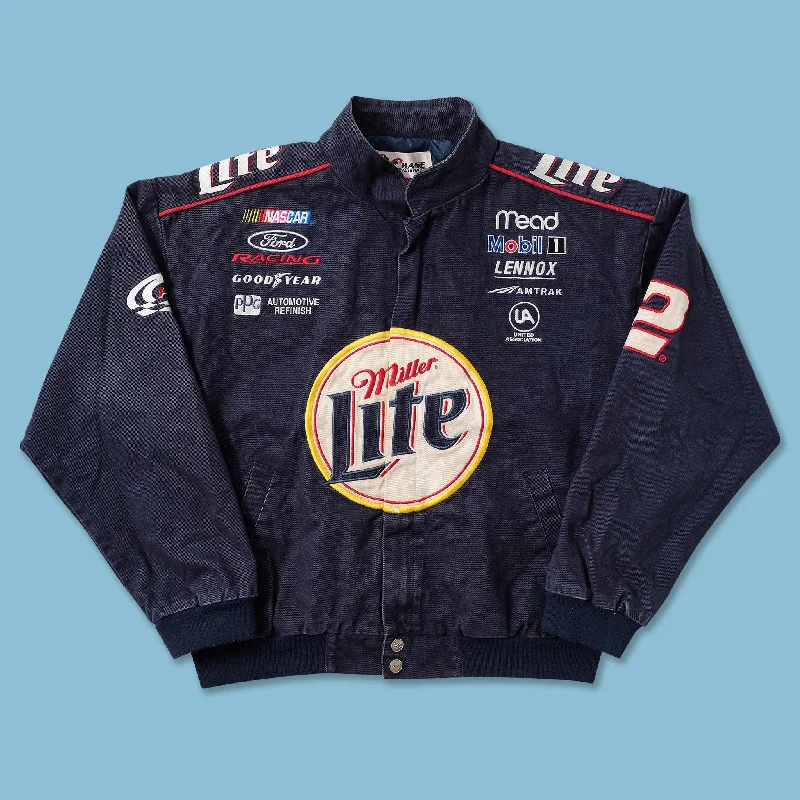 - Natural latex pet mattressVintage Miller Lite Racing Jacket Large