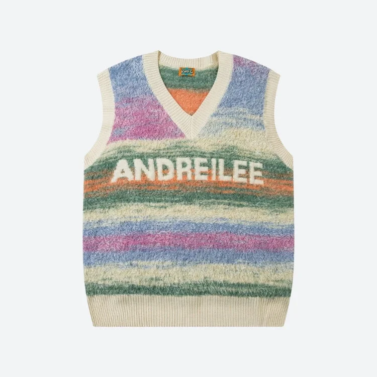 - Durable nylon dog leash wholesaleVintage Multicolored Yarn Plush Sweater Vest