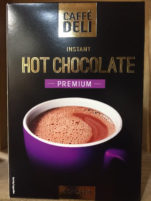 ---Caffe Deli Instant Hot Chocolate Premium 8 Sachets 200g