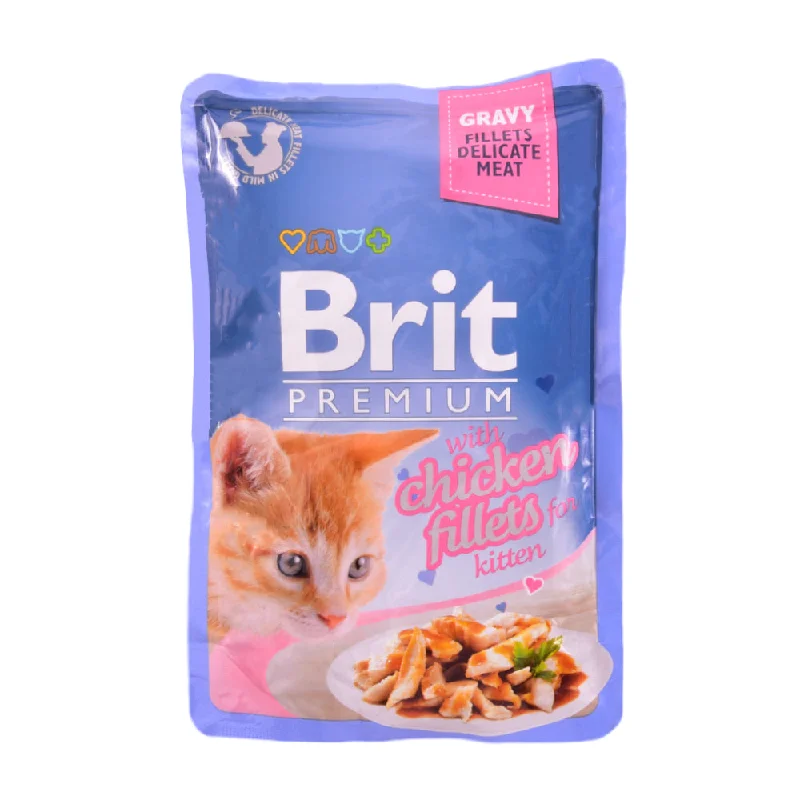 - Car dog seat beltBRIT CAT FOOD PREMIUM GRAVY CHICKEN FILLETS KITTEN 85 GM