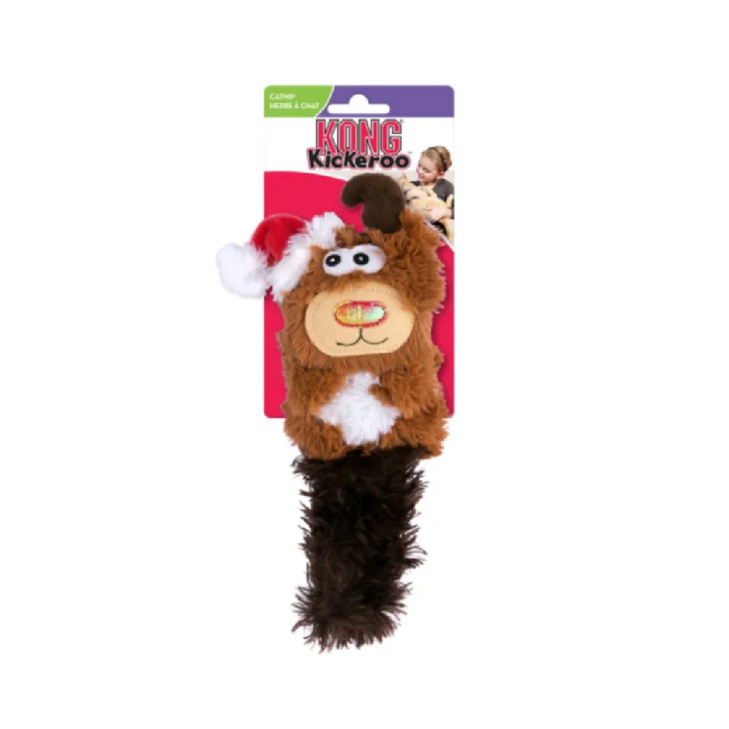 - Solid wood cat climbing frame customizedKong Holiday Kickeroo Catnip Toy