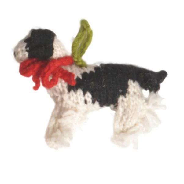 - Cat anti-jump window safety netHand Knit Dog Ornament Spaniel