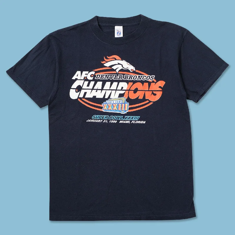 - Organic cotton dog bibsVintage 1999 Denver Broncos T-Shirt Large