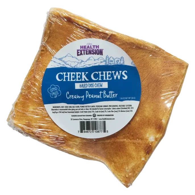 - Automatic induction pet water dispenserHealth Extension Cheek Chews Peanut Butter Dog Chew 1 count