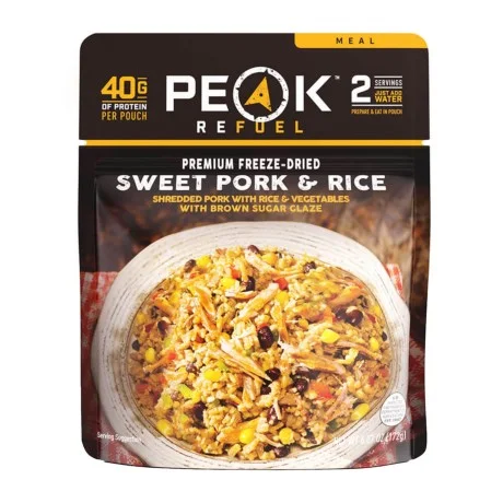 - Cat anti-jump window safety netPeak Refuel Sweet Pork and Rice - Pouch