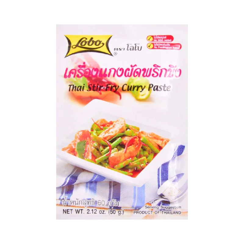 - Dog heart rate monitoring collarLOBO THAI STRI FRY CURRY PASTE 60G