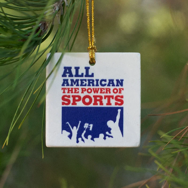 - Winter dog thick down jacketAll American Tile Ornament