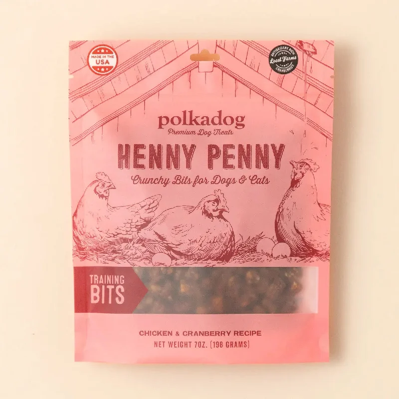 - Degradable pet feces bagPolkadog Henny Penny Chicken & Cranberry Training Bits Crunchy Dog and Cat Treats - Degradable pet feces bagPolkadog Henny Penny Chicken & Cranberry Training Bits Crunchy Dog and Cat Treats