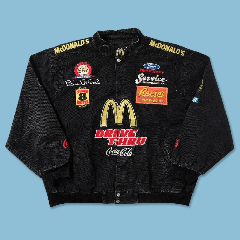 - Cat nail clippers with LED lightsVintage McDonalds Racing Jacket XXL