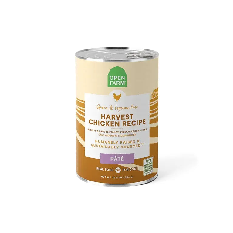 ---Open Farm Grain Free Harvest Chicken Wet Dog Food