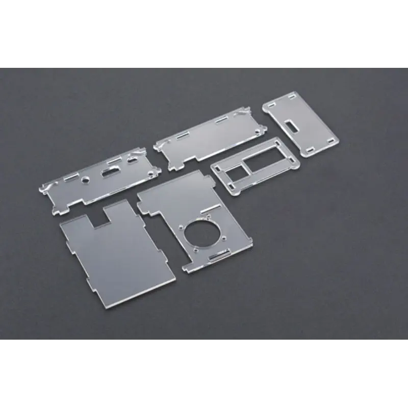 - Air box TSA certified check-inDFRobot Transparent Acrylic Case for Raspberry Pi B+/2B/3B (w/ Fan)