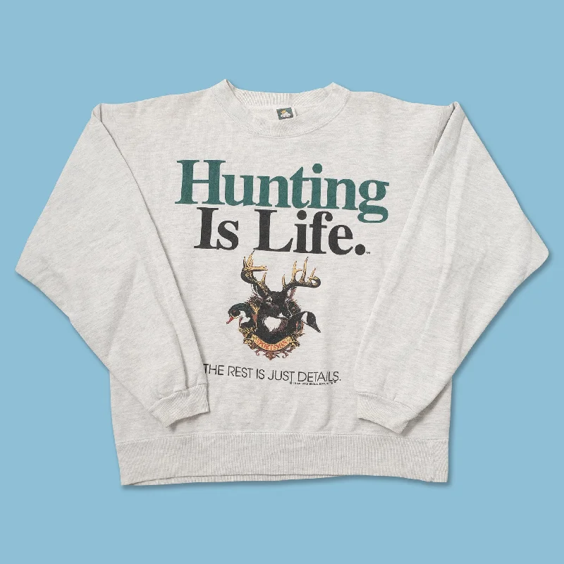- Remote interactive pet feederVintage 1994 Hunting Sweater Large