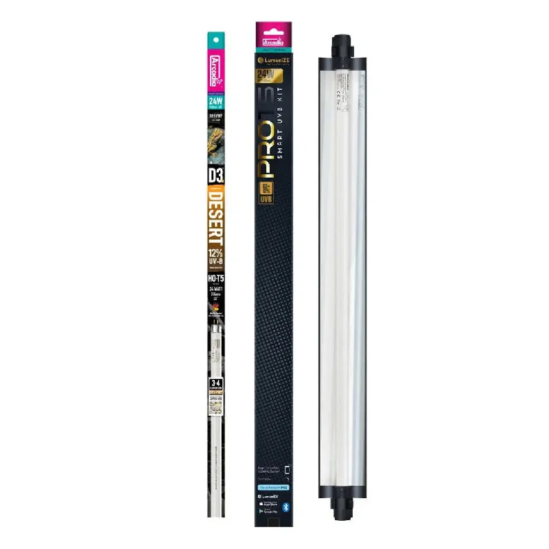 ---LumenIZE Pro T5 UVB Kit, D3+ Desert, 12% UV-B
