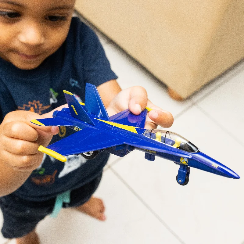 ---Blue Angels F/A-18 Super Hornet Toy Jet