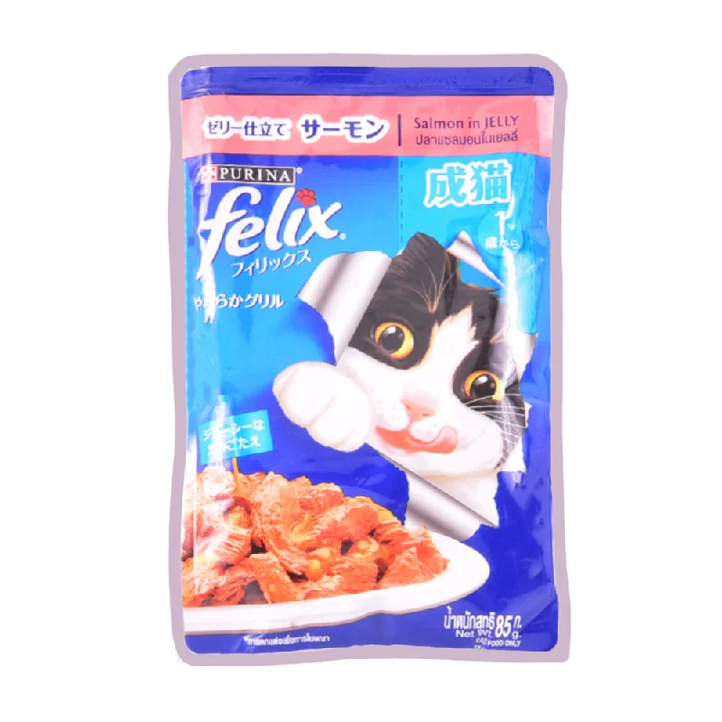 - Summer pet ice matPURINA FELIX CAT FOOD SALMON IN JELLY 85G