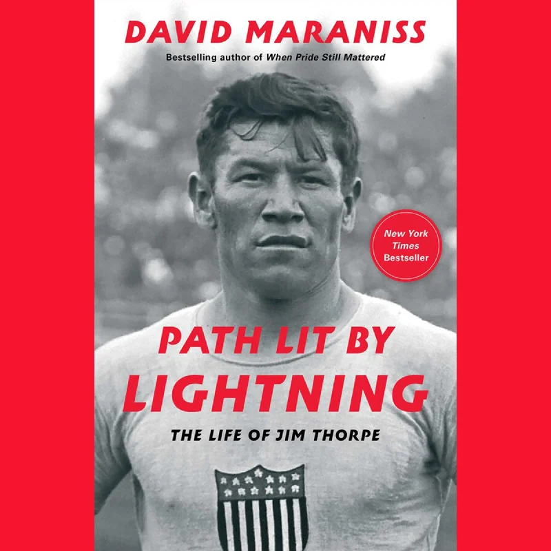 - Organic cotton dog bibsPath Lit by Lightning: The Life of Jim Thorpe