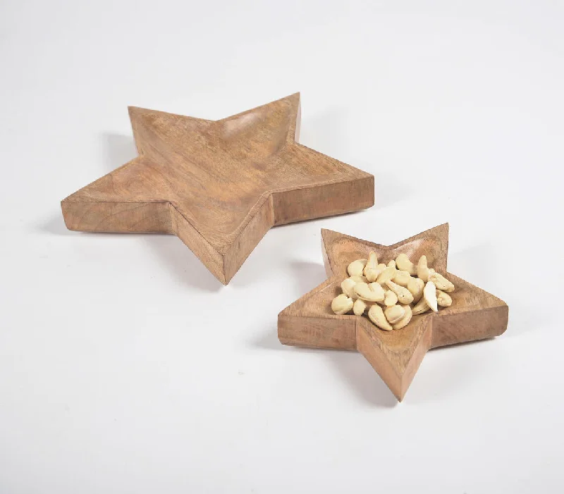- Parrot climbing and standing wooden frameStar-Shaped Mango Wood Snack trays (set of 2) - Parrot climbing and standing wooden frameStar-Shaped Mango Wood Snack trays (set of 2)
