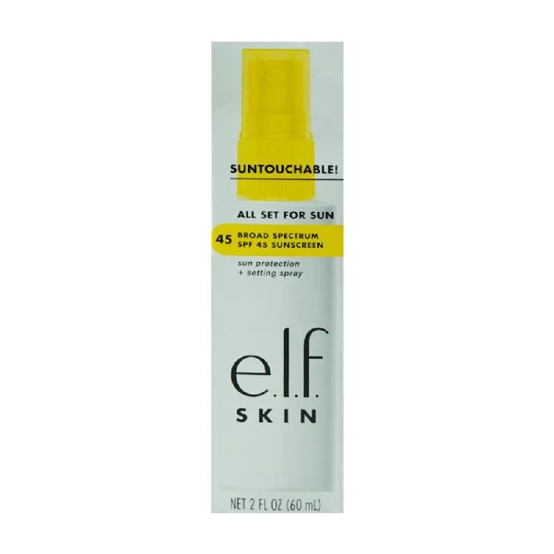 - Pet monitor with cameraELF SKIN SETTING SPRAY SPF45 60ML