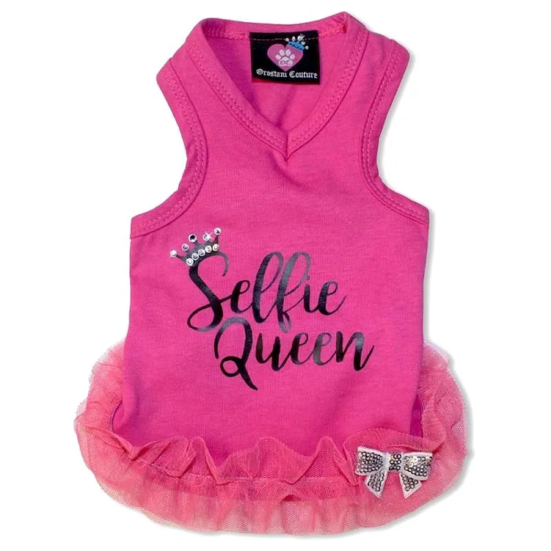 Pet ProductsSelfie Queen/Selfie King Dog Tank