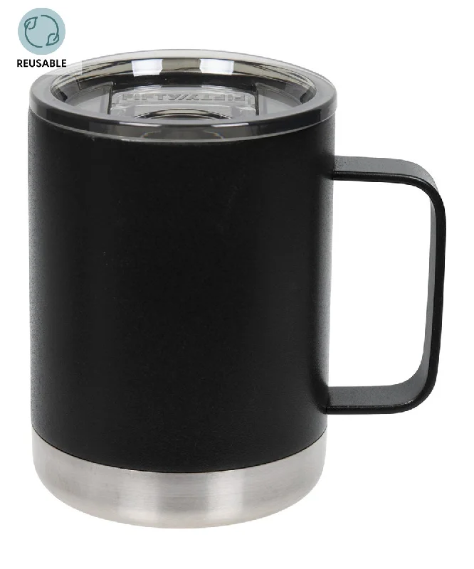 -Explosion-proof leash FOR LARGE dogsFIFTY/FIFTY 12oz Stainless Steel with PP Lid Mug Black -Explosion-proof leash FOR LARGE dogsFIFTY/FIFTY 12oz Stainless Steel with PP Lid Mug Black