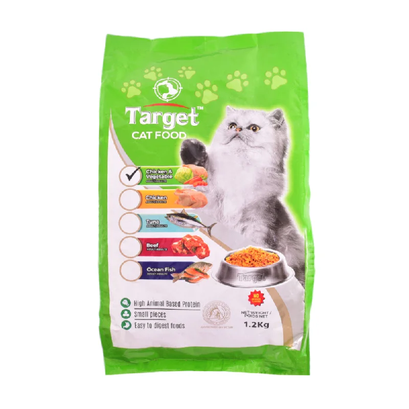 ---TARGET CAT FOOD CHICKEN & VEGETABLE 1.2 KG