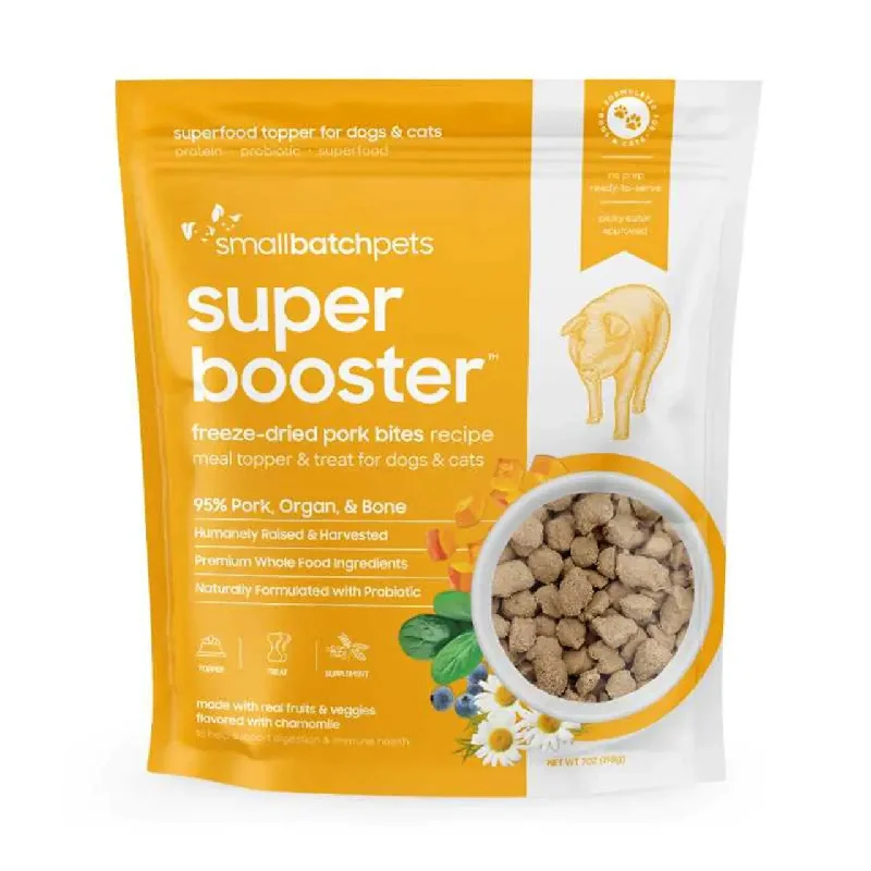 - Hamster silent running wheel to prevent chewingSmallbatch Super Booster Pork SmallBites Freeze-Dried Dog & Cat Meal Topper & Treats 7oz - Hamster silent running wheel to prevent chewingSmallbatch Super Booster Pork SmallBites Freeze-Dried Dog & Cat Meal Topper & Treats 7oz