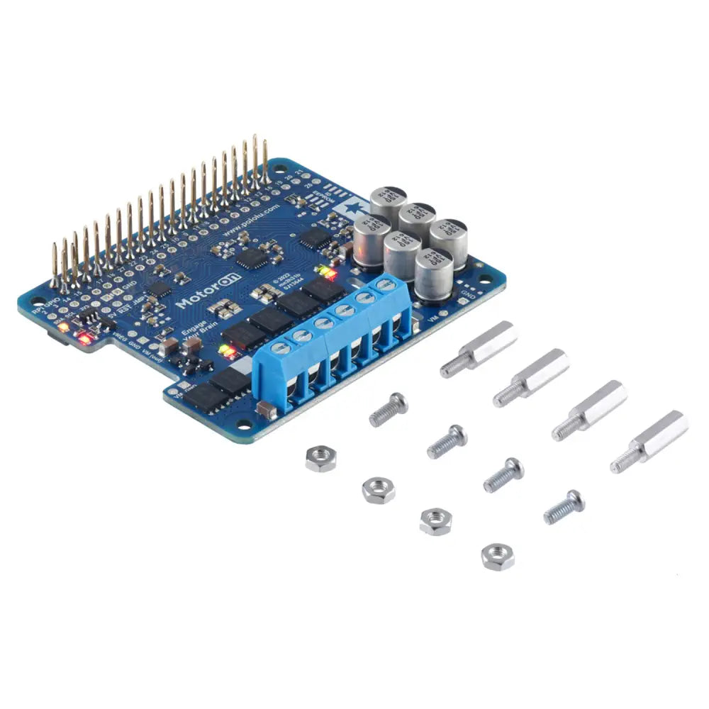 - Winter dog thick down jacketMotoron M2H18v20 Dual High-Power Motor Controller for RPi (Connectors Soldered) - Winter dog thick down jacketMotoron M2H18v20 Dual High-Power Motor Controller for RPi (Connectors Soldered)