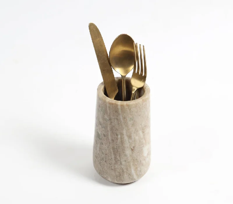 - Teething and chewing toys for puppiesBrown Marble Classic Cutlery Holder