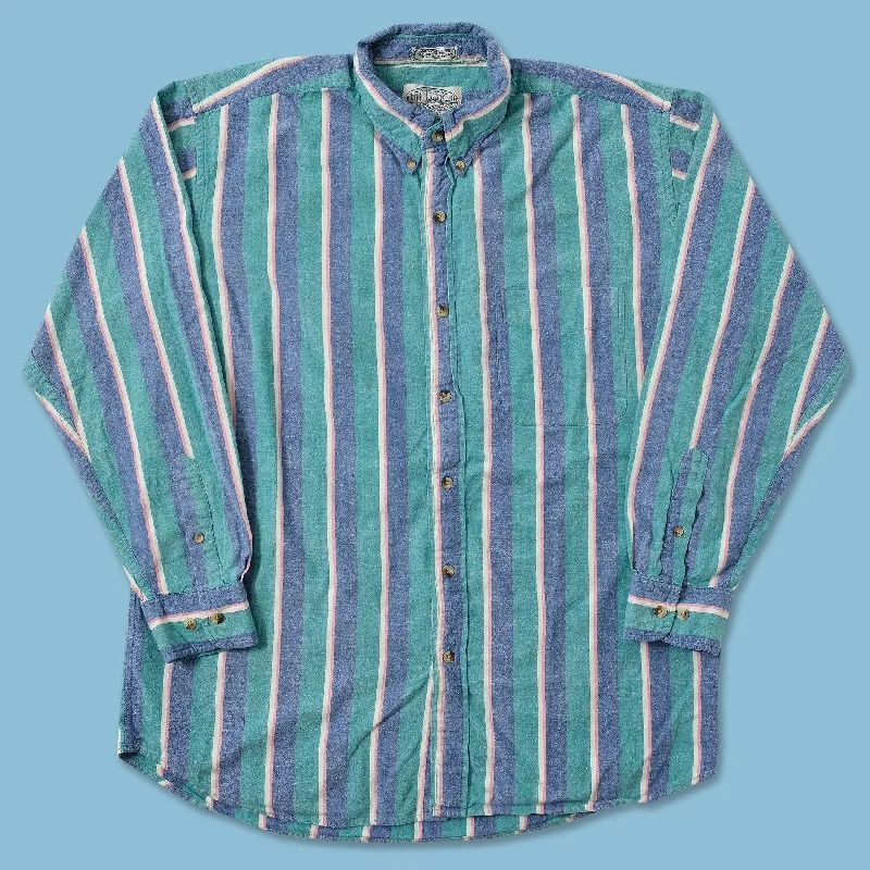 ---Vintage Striped Shirt Large