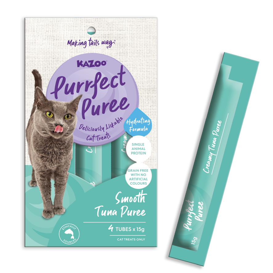 - Air box TSA certified check-inPurrfect Puree Cat Treat - Tuna