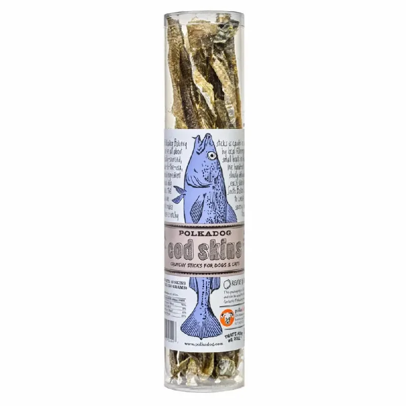 - Cat hair ball removal and hair removal creamPolka Dog Cod Skin Tall Tube Natural Dog & Cats Treats 4.7oz
