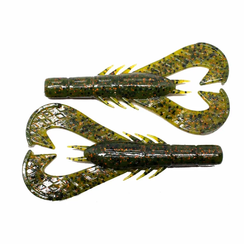 - Remote interactive pet feederGoogan Baits Krackin' Craw Soft Bait, Watermelon Red
