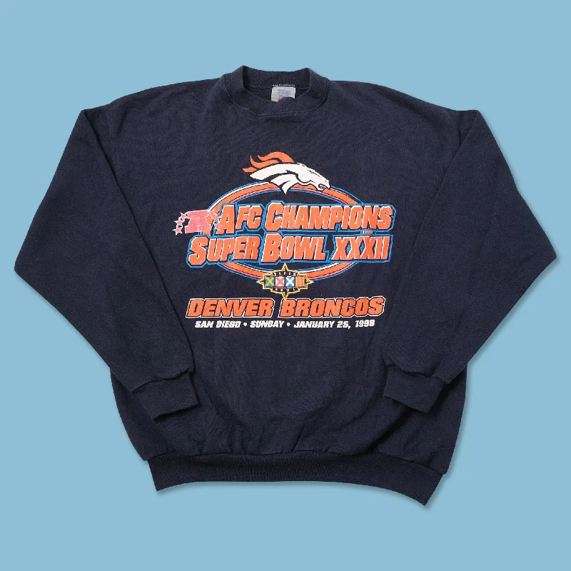 - Pregnant cat delivery room warming boxVintage 1998 Denver Broncos Sweater Large
