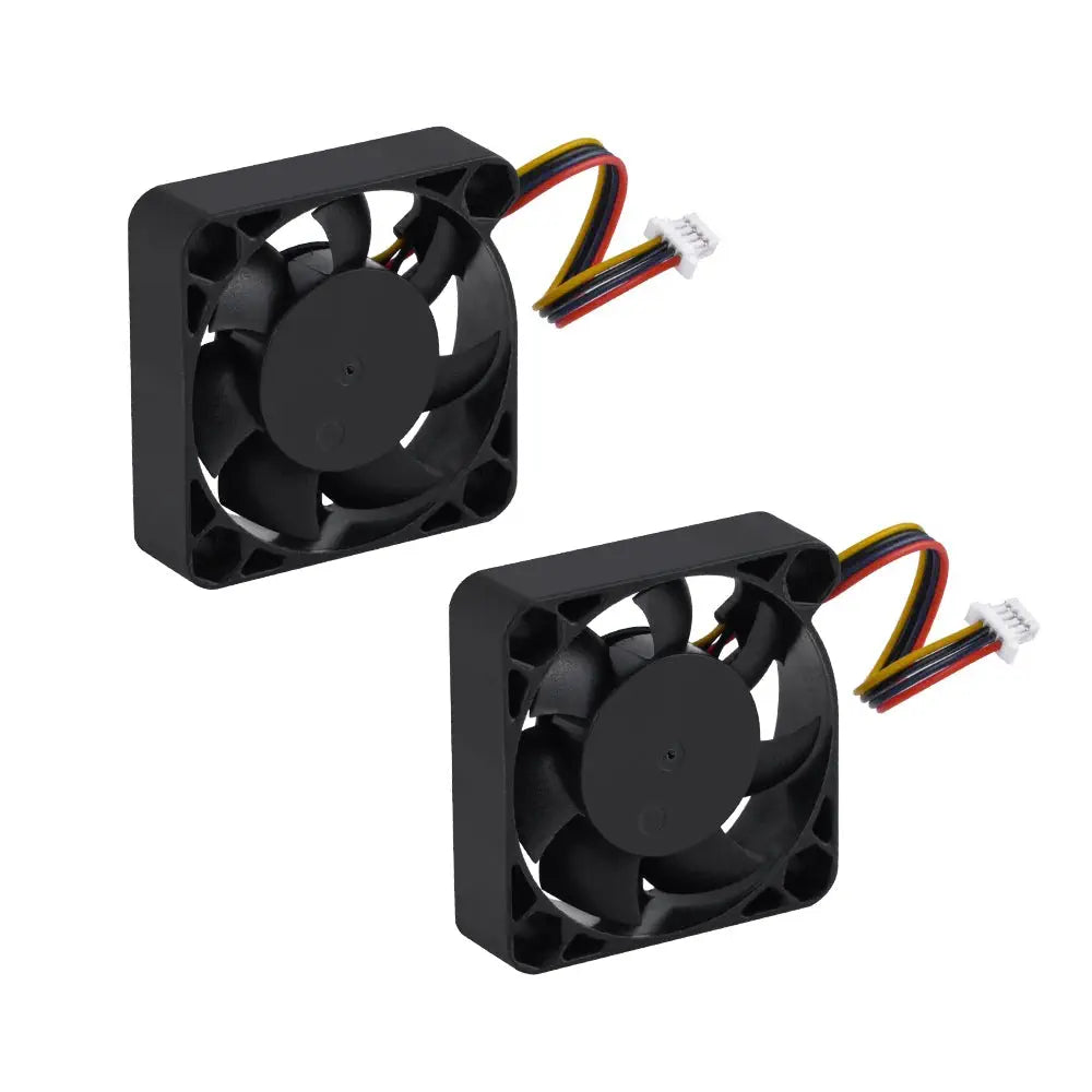 ---52Pi Dual 4010 Cooling Fans for Raspberry Pi 5 (Black)