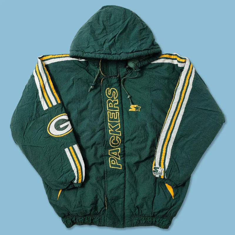 - Automatic induction pet water dispenserVintage Starter Greenbay Packers Jacket Medium