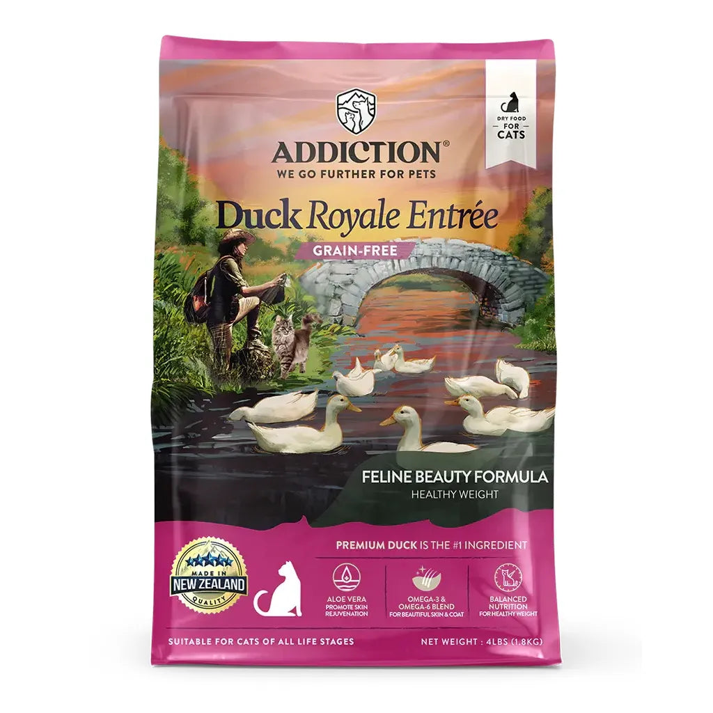 - Chinchilla cooling ice nest ceramic plateAddiction Grain-Free Duck Royale Dry Cat Food 4lb