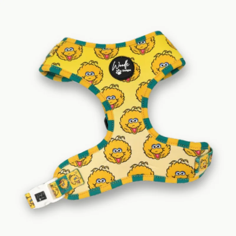  -Explosion-proof leash FOR LARGE dogsWoodle Sesame Street Yellow Big Bird Harness
